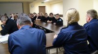 Klasa policyjna podczas lekcji w KMP Zabrze