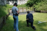 Zabrzańscy policjanci doskonalą umiejętności strzeleckie