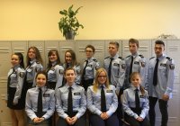 Inauguracja roku szkolnego klas technicznych o profilu policyjnymi