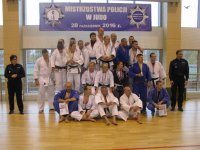 mł.asp. Izabela Herdzik podczas Mistrzostw Policji w Judo