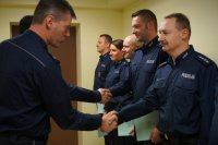 Policjanci nagrodzeni przez Komendanta Miejskiego Policji w Zabrzu