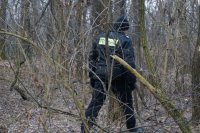 Poszukiwania zaginionego Antoniego Franczyka prowadzone przez zabrzańskich policjantów i mundurowych z katowickiego oddziału prewencji