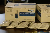 Uroczystego przekazania testów narkotykowych do urządzenia typu Drug Test dla zabrzańskiej drogówki