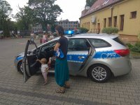 Zabrzańscy policjanci podczas festynów organizowanych na terenie miasta