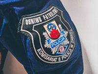 Naszywka Ogniwa Patrolowego II Komisariatu Policji w Zabrzu
