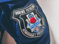Naszywka ogniwa patrolowego I komisariatu policji w Zabrzu
